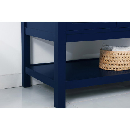 Elegant Bathroom Vanity - Blue (VF27042BL)