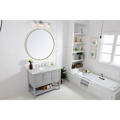 Elegant Bathroom Vanity - Gray (VF27042GR)