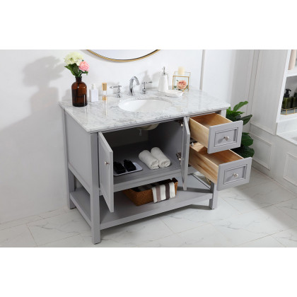 Elegant Bathroom Vanity - Gray (VF27042GR)