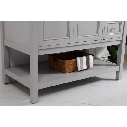 Elegant Bathroom Vanity - Gray (VF27042GR)