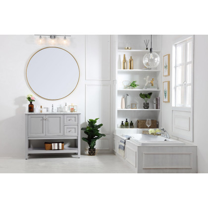 Elegant Bathroom Vanity - Gray (VF27042GR)