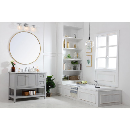 Elegant Bathroom Vanity - Gray (VF27042GR)