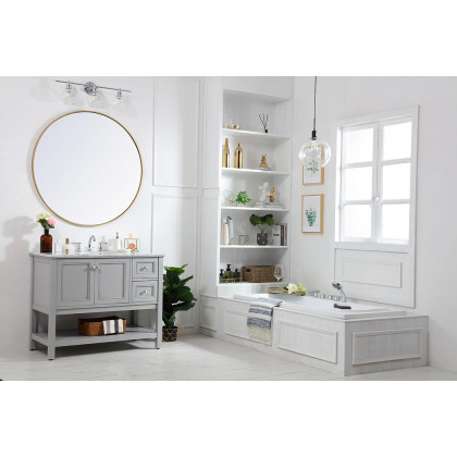 Elegant Bathroom Vanity - Gray (VF27042GR)