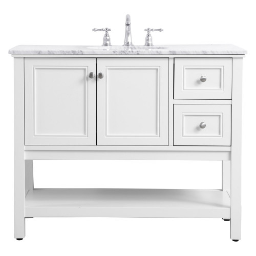 Elegant Bathroom Vanity - White (VF27042WH)