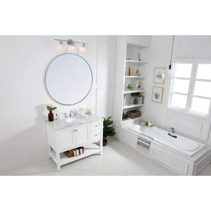 Elegant Bathroom Vanity - White (VF27042WH)