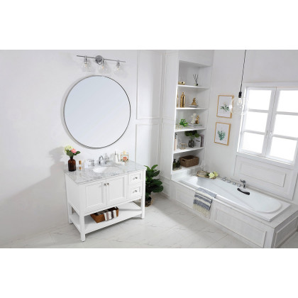 Elegant Bathroom Vanity - White (VF27042WH)