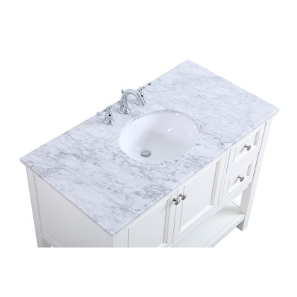 Elegant Bathroom Vanity - White (VF27042WH)