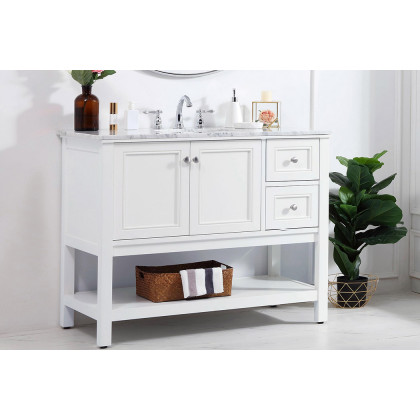 Elegant Bathroom Vanity - White (VF27042WH)