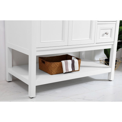 Elegant Bathroom Vanity - White (VF27042WH)