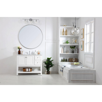 Elegant Bathroom Vanity - White (VF27042WH)