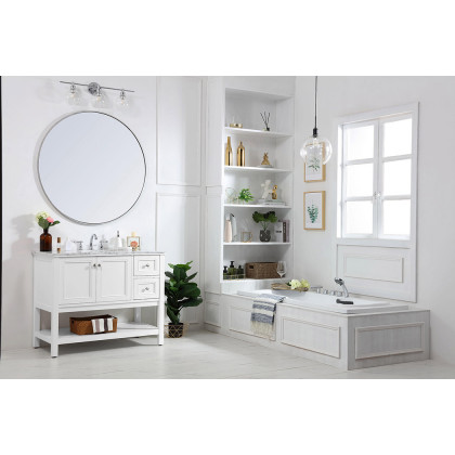 Elegant Bathroom Vanity - White (VF27042WH)