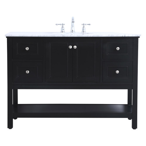 Elegant Bathroom Vanity - Black (VF27048BK)