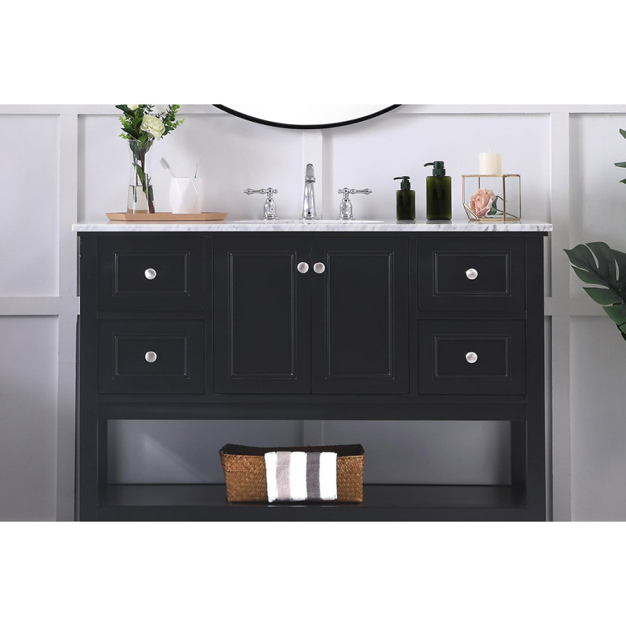 Elegant Bathroom Vanity - Black (VF27048BK)