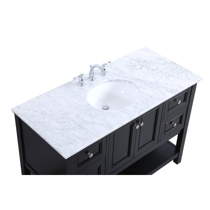 Elegant Bathroom Vanity - Black (VF27048BK)