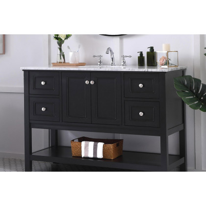 Elegant Bathroom Vanity - Black (VF27048BK)