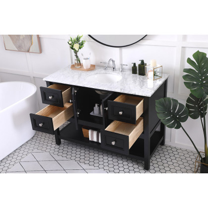 Elegant Bathroom Vanity - Black (VF27048BK)