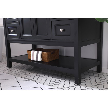 Elegant Bathroom Vanity - Black (VF27048BK)