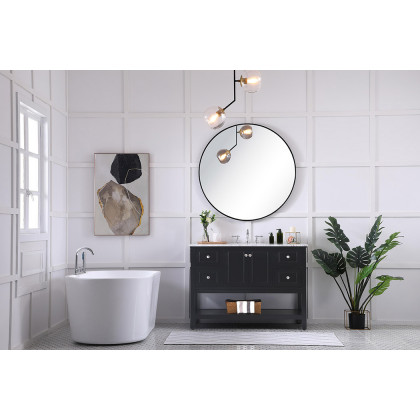 Elegant Bathroom Vanity - Black (VF27048BK)