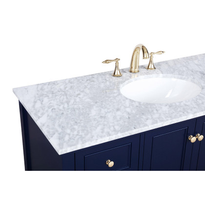 Elegant Bathroom Vanity - Blue (VF27048BL)