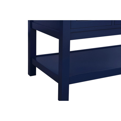 Elegant Bathroom Vanity - Blue (VF27048BL)