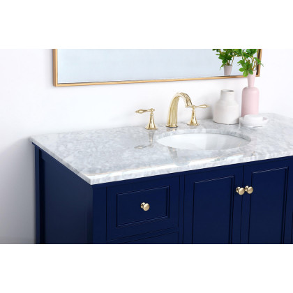 Elegant Bathroom Vanity - Blue (VF27048BL)
