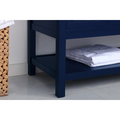 Elegant Bathroom Vanity - Blue (VF27048BL)