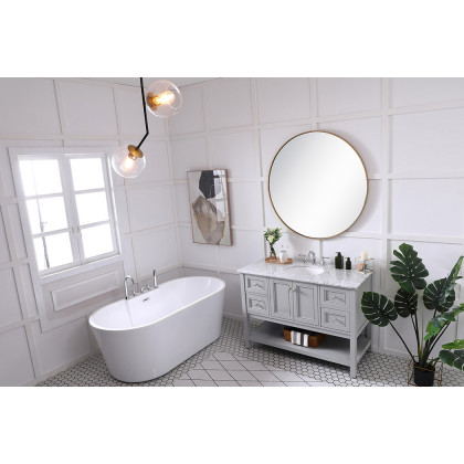 Elegant Bathroom Vanity - Gray (VF27048GR)