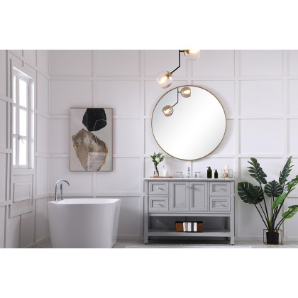 Elegant Bathroom Vanity - Gray (VF27048GR)