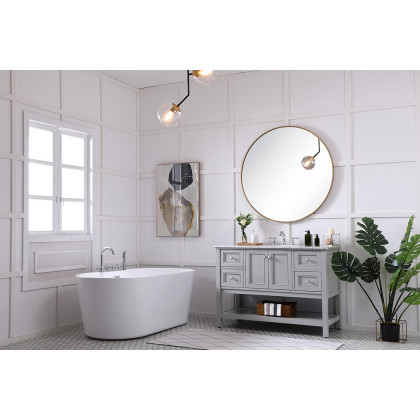 Elegant Bathroom Vanity - Gray (VF27048GR)