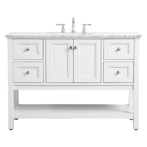 Elegant Bathroom Vanity - White (VF27048WH)