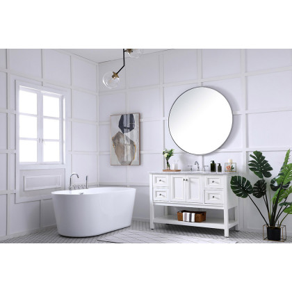 Elegant Bathroom Vanity - White (VF27048WH)