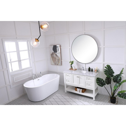 Elegant Bathroom Vanity - White (VF27048WH)