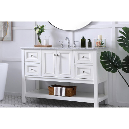 Elegant Bathroom Vanity - White (VF27048WH)