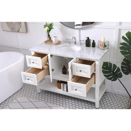 Elegant Bathroom Vanity - White (VF27048WH)