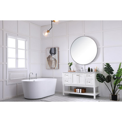 Elegant Bathroom Vanity - White (VF27048WH)