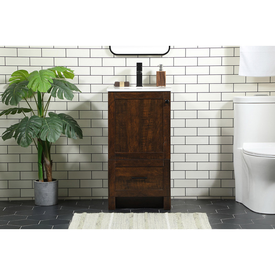Elegant Bathroom Vanity - Espresso (VF2818EX)