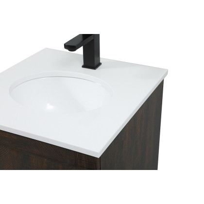 Elegant Bathroom Vanity - Espresso (VF2818EX)