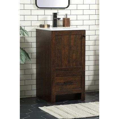 Elegant Bathroom Vanity - Espresso (VF2818EX)