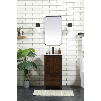 Elegant Bathroom Vanity - Espresso (VF2818EX)