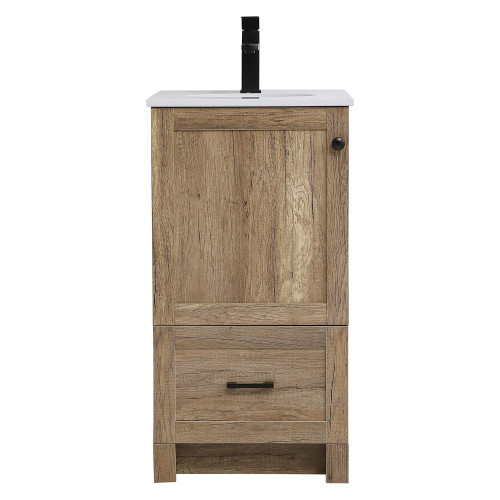 Elegant Bathroom Vanity - Natural Oak (VF2818NT)