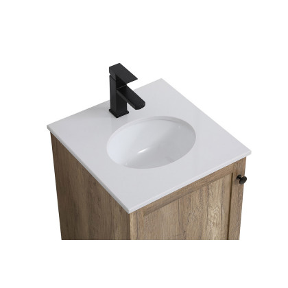 Elegant Bathroom Vanity - Natural Oak (VF2818NT)