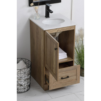 Elegant Bathroom Vanity - Natural Oak (VF2818NT)