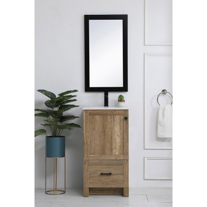 Elegant Bathroom Vanity - Natural Oak (VF2818NT)