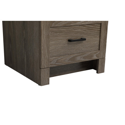 Elegant Bathroom Vanity - Weathered oak (VF2818WO)