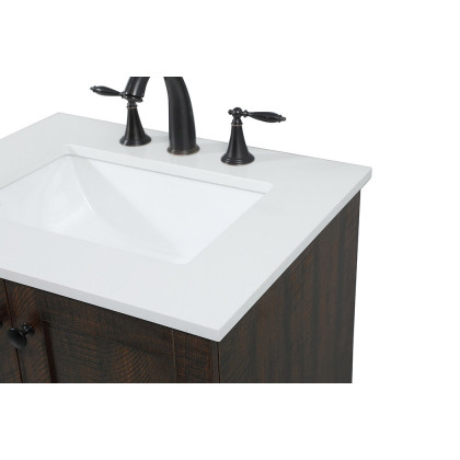 Elegant Bathroom Vanity - Espresso (VF2824EX)