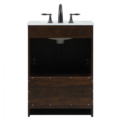 Elegant Bathroom Vanity - Espresso (VF2824EX)