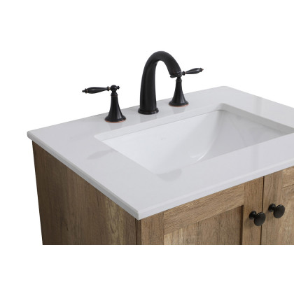 Elegant Bathroom Vanity - Natural Oak (VF2824NT)