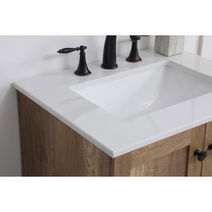 Elegant Bathroom Vanity - Natural Oak (VF2824NT)