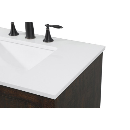 Elegant Bathroom Vanity - Espresso (VF2830EX)