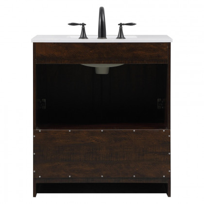 Elegant Bathroom Vanity - Espresso (VF2830EX)